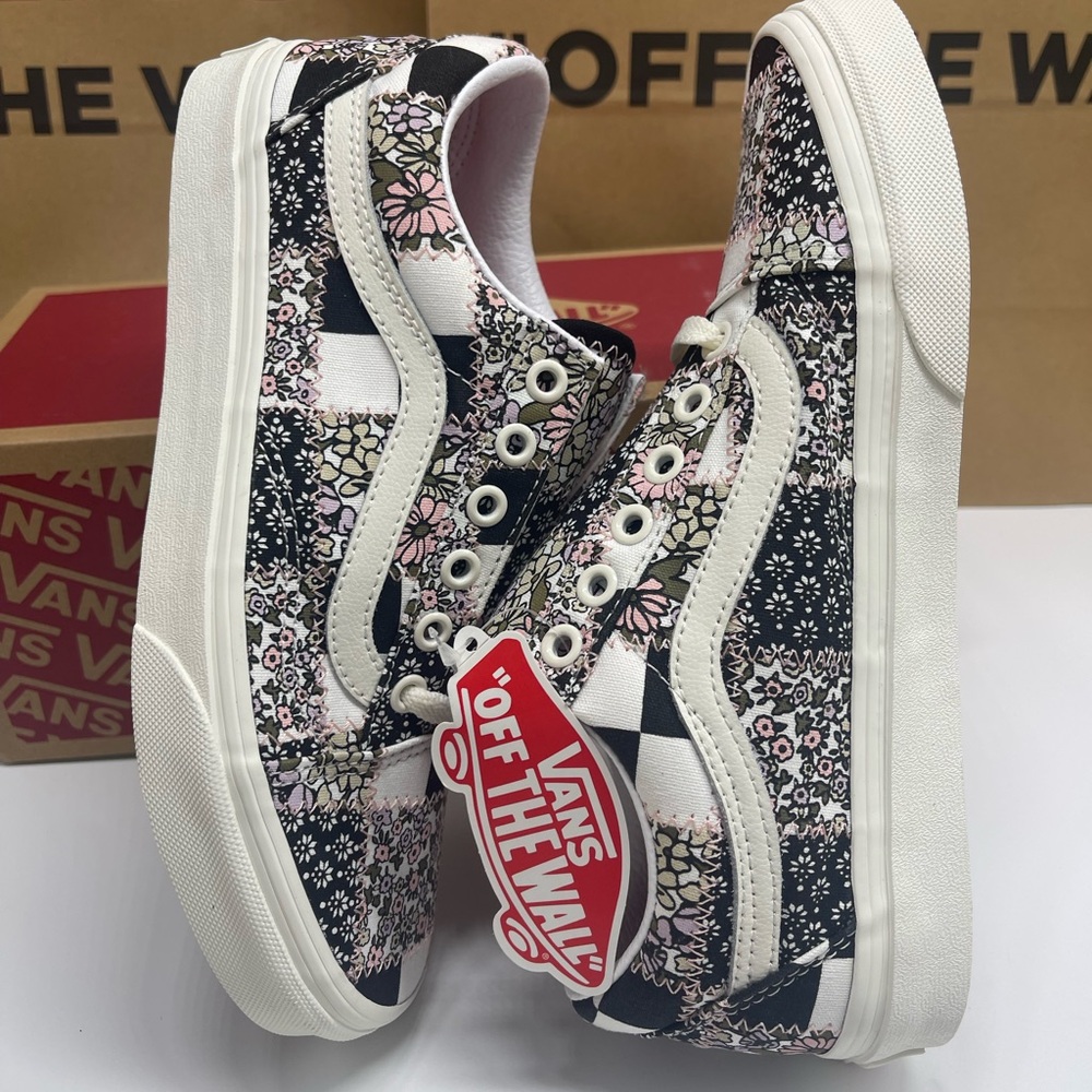 Vans Men’s Old Skool (Patchwork Firl) Marshmallow Sneakers
VN0A38G19FY - Picture 5 of 16